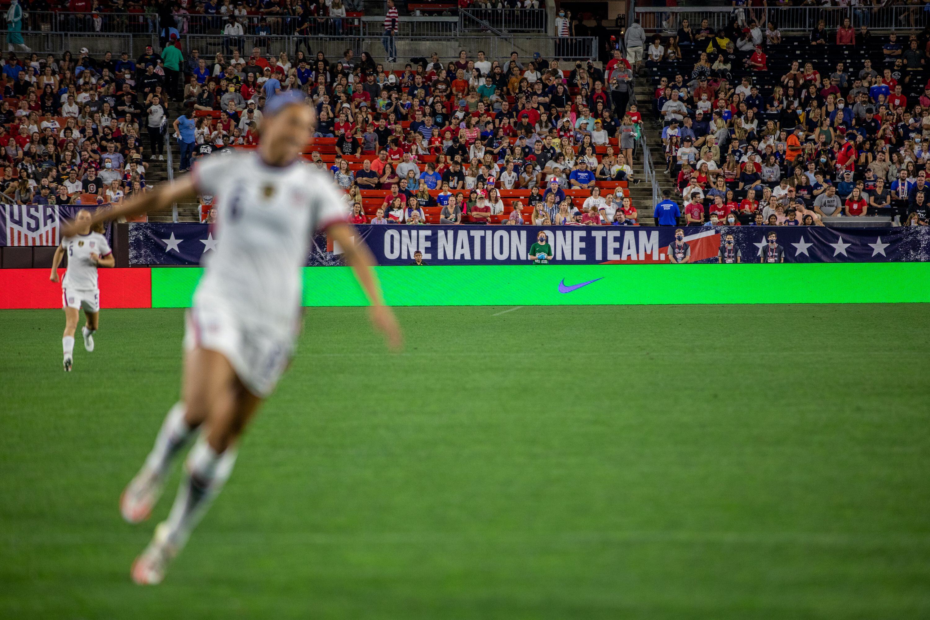 USWNT in Cleveland